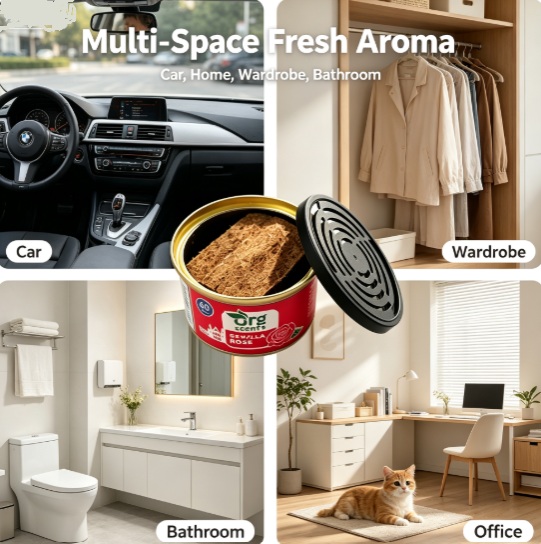 42g Car Air Freshener Solid Pe - Home Fragrance Logo recension och pris