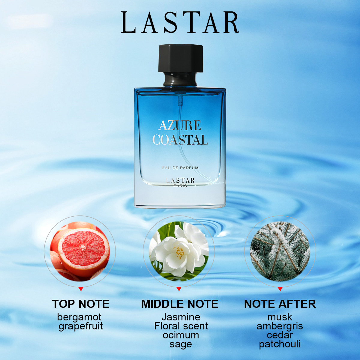 LASTAR Men Perfume, Two Bottle - Home Fragrance Gift recension och pris